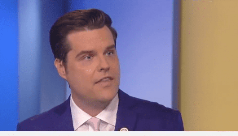 Florida Rep. Matt Gaetz (R) caught the attention of Democrats by suggesting that Republicans in both the House of Representatives and Senate debate about states where voting irregularities exist.