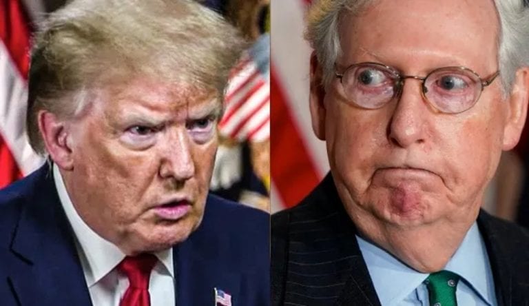 Trump Blasts Mitch McConnell In Christmas Eve Tweet