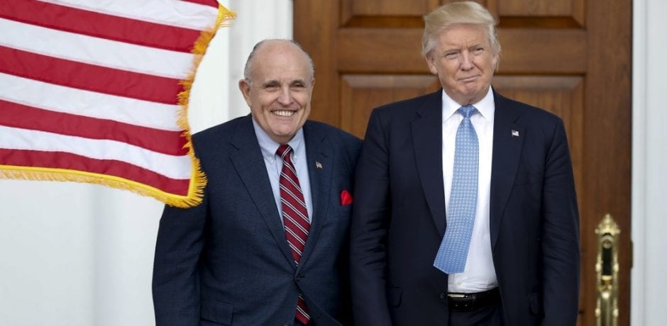 Trump Trolls The Left: Tweets That Rudy Giuliani Has The “China Virus...Get better soon, Rudy, we will carry on!”