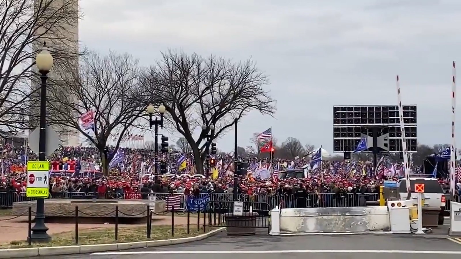 Thousands Of Trump Supporters Gather In D.C