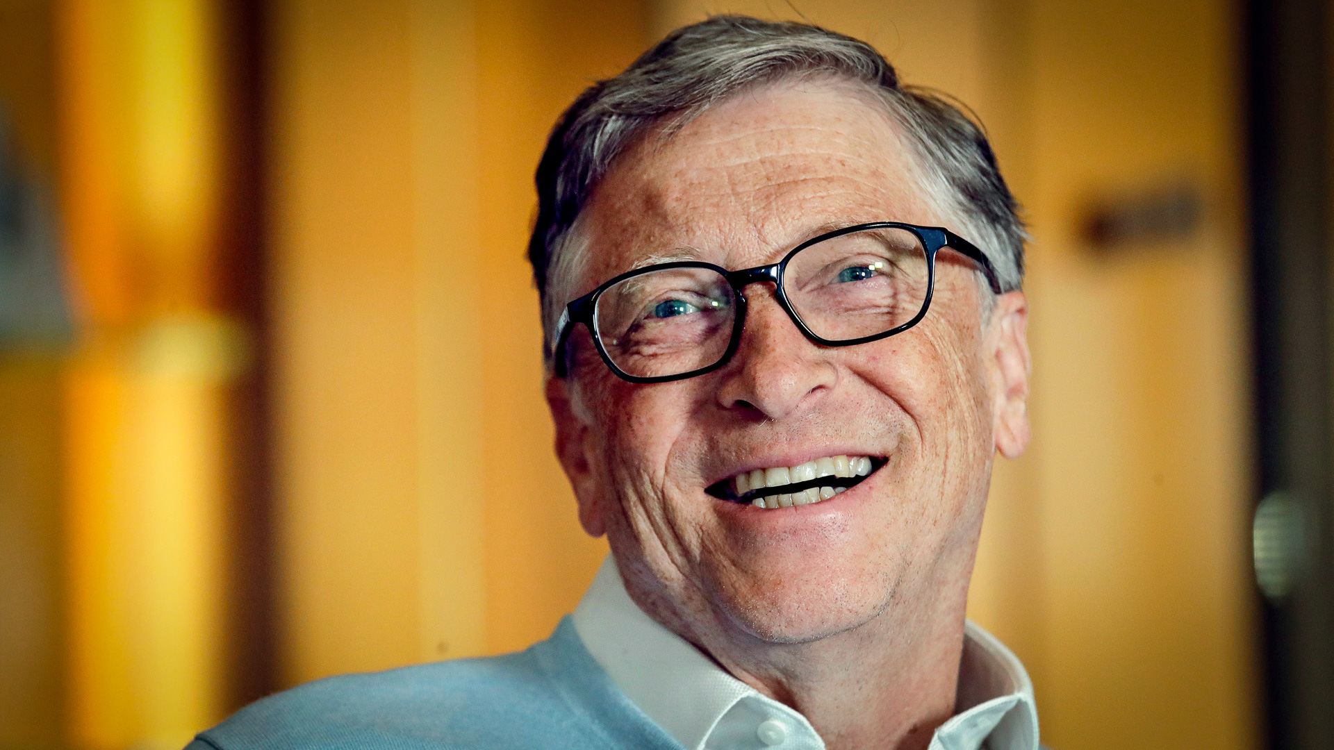 Mandatory Credit: Photo by Elaine Thompson/AP/REX/Shutterstock (10103057b) In this, Bill Gates smiles while being interviewed in Kirkland, Wash. Bill and Melinda Gates are pushing back against a new wave of criticism about whether billionaire philanthropy is a force for good. The couple, whose foundation has the largest endowment in the world, said they're not fazed by recent blowback against wealthy giving, including viral moments at the World Economic Forum and the shifting political conversation about taxes and socialism Bill Gates Philanthropy Criticism, Kirkland, USA - 31 Jan 2019