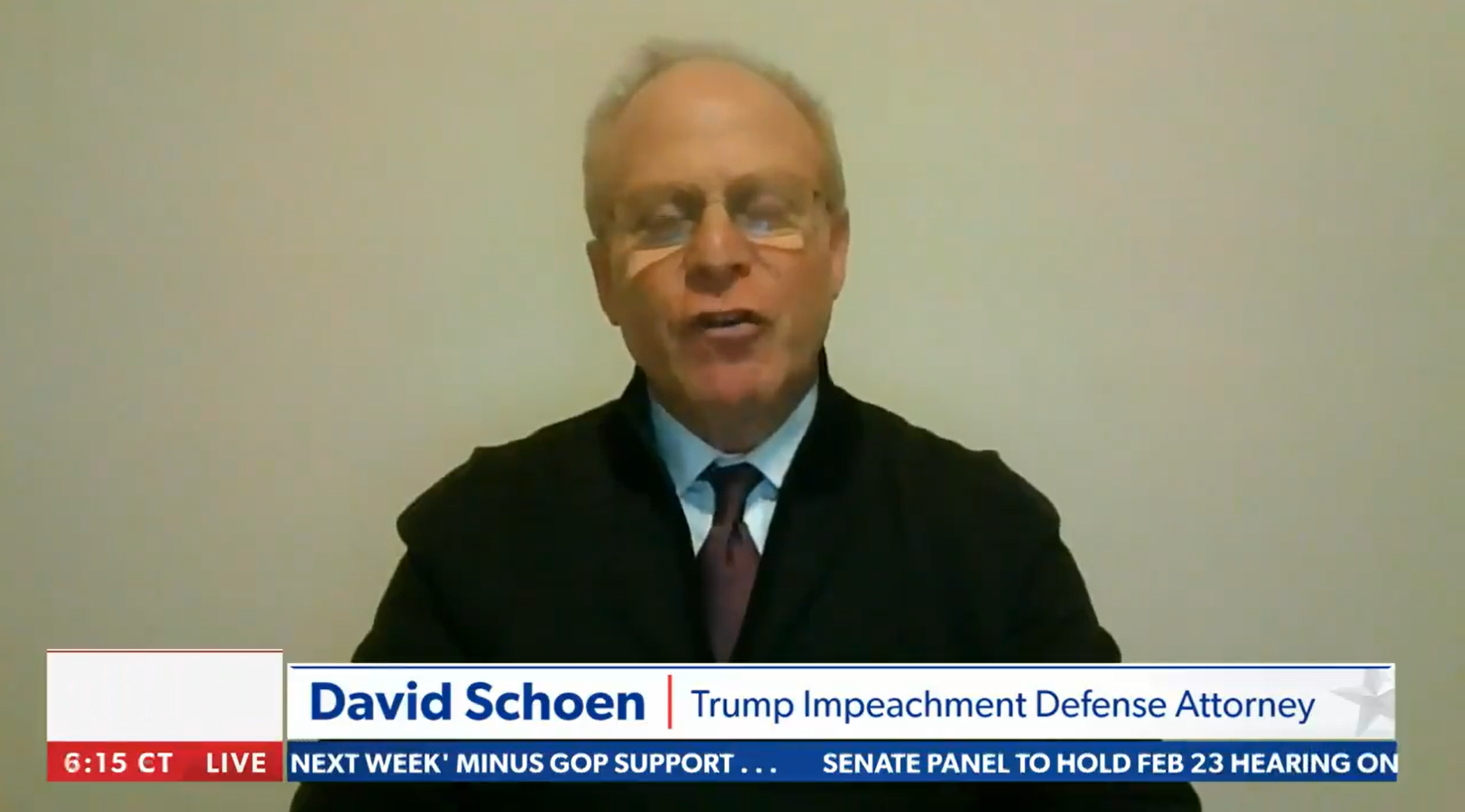 David Schoen - “Trump Has Gained Momentum”- Trump’s Impeachment Lawyer Exposes How Impeachment Is Backfiring