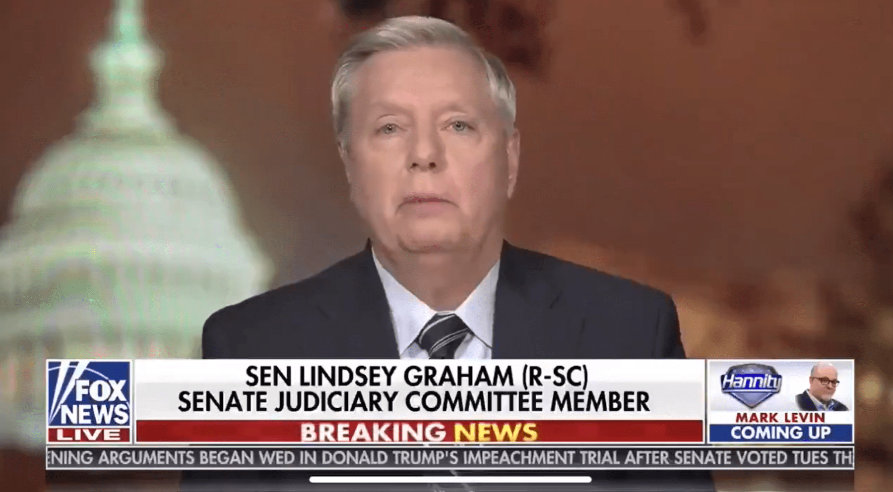 “Not Guilty Vote Is Growing”- Lindsey Graham Destroys Dem Impeachment Sham