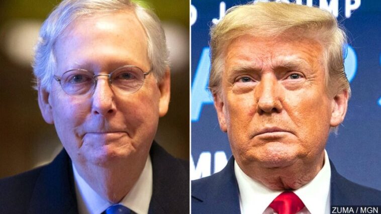 Donald Trump is far more popular with Republicans than Senate Minority Mitch McConnell