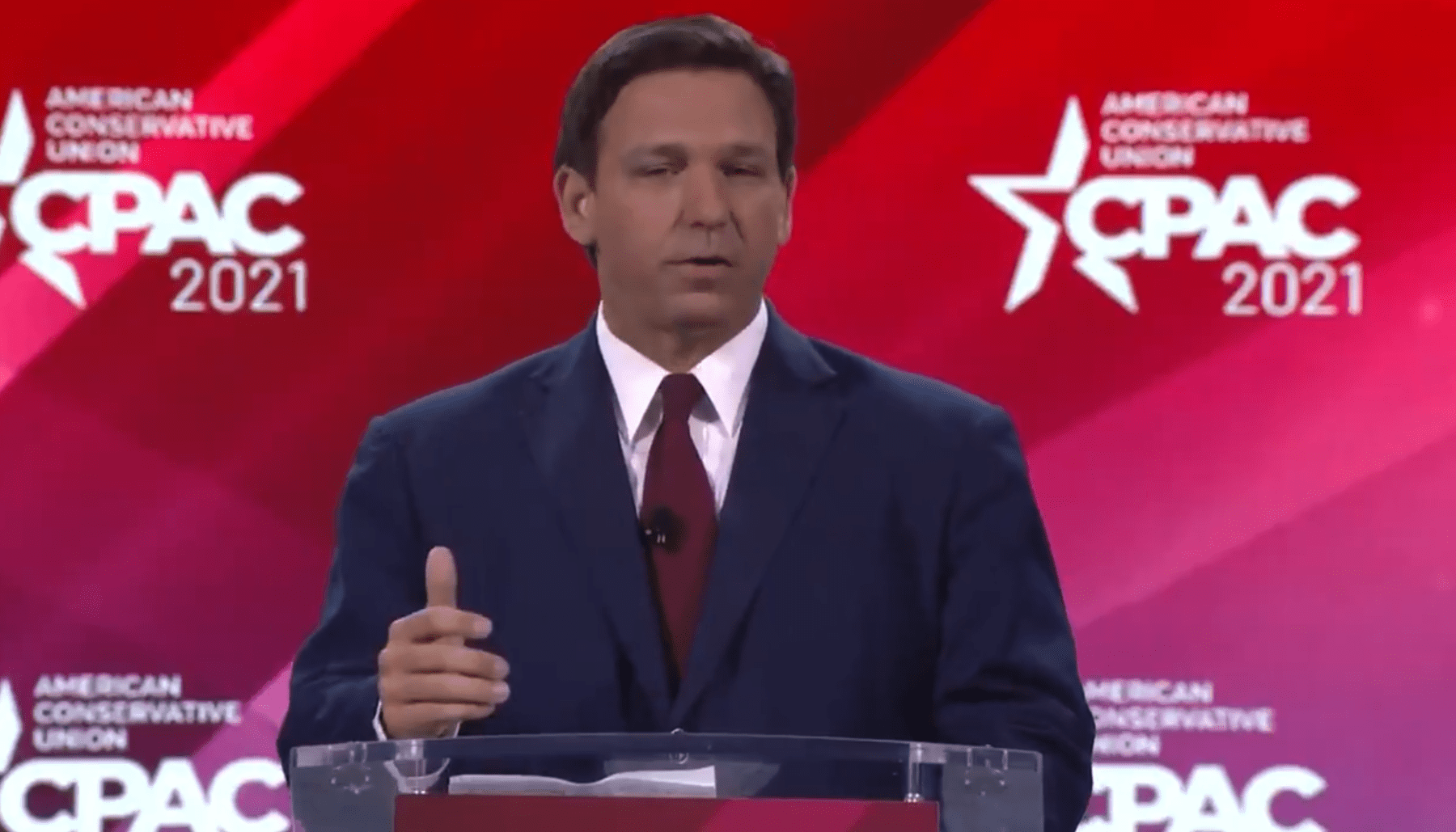 DeSantis Opens Up CPAC Slamming The “Failed Republican Establishment”